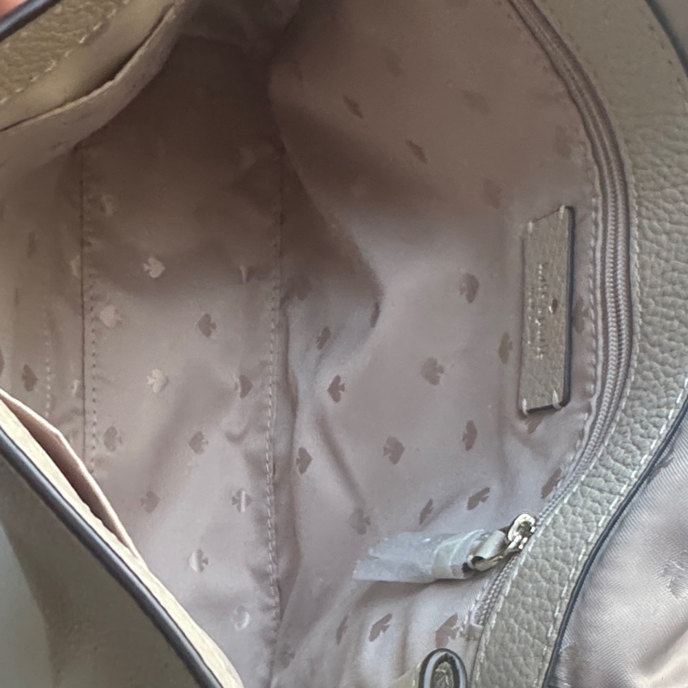 Kate Spade Cream Leather Shoulder Bag - Picture 6 of 11